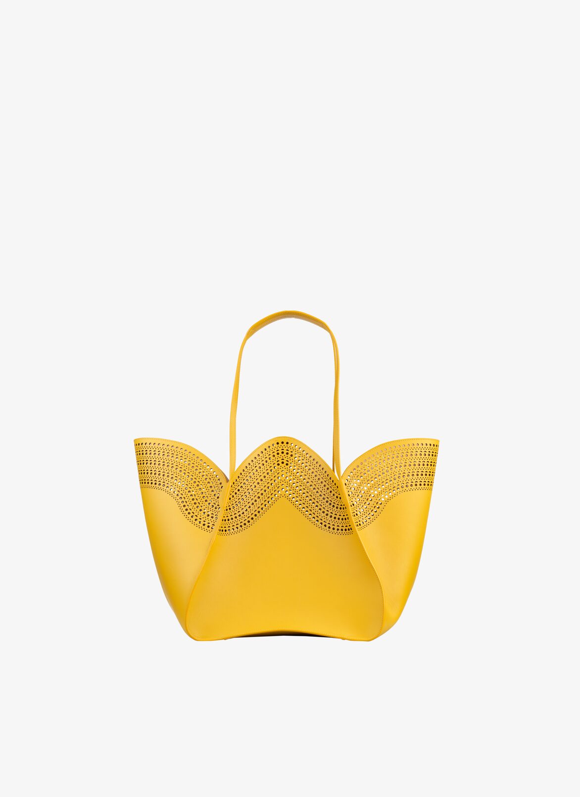 Handbags ALAÏA SAFFRON YELLOW HANDBAGS